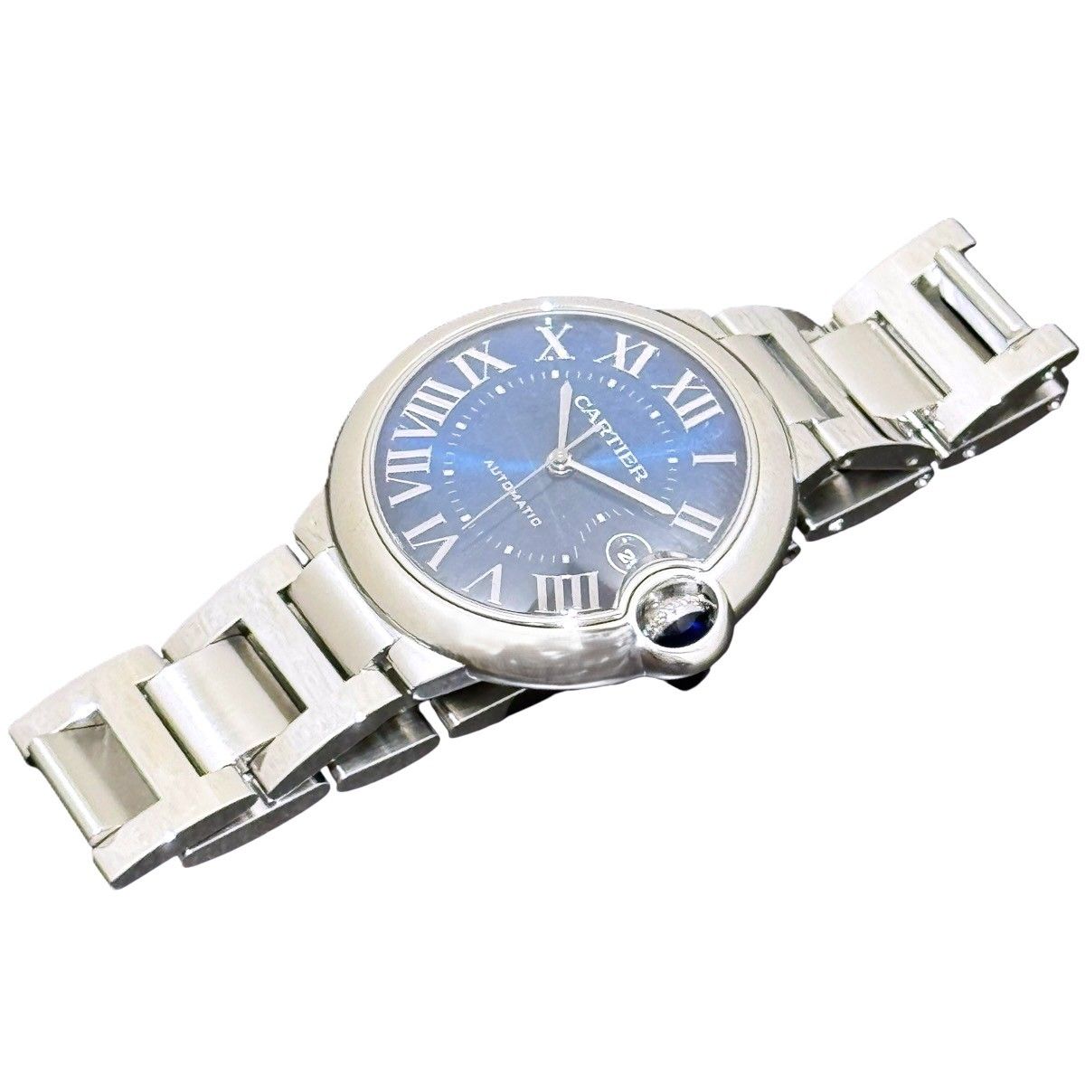 Cartier Ballon Blue Watch SS Automatic Winding Dial — view 9