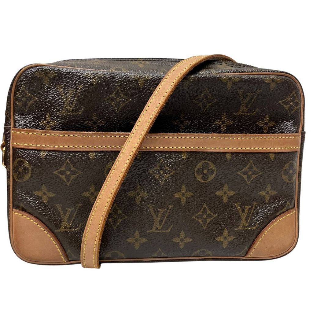 Louis Vuitton Trocadero 27 Monogram Shoulder Bag Canvas