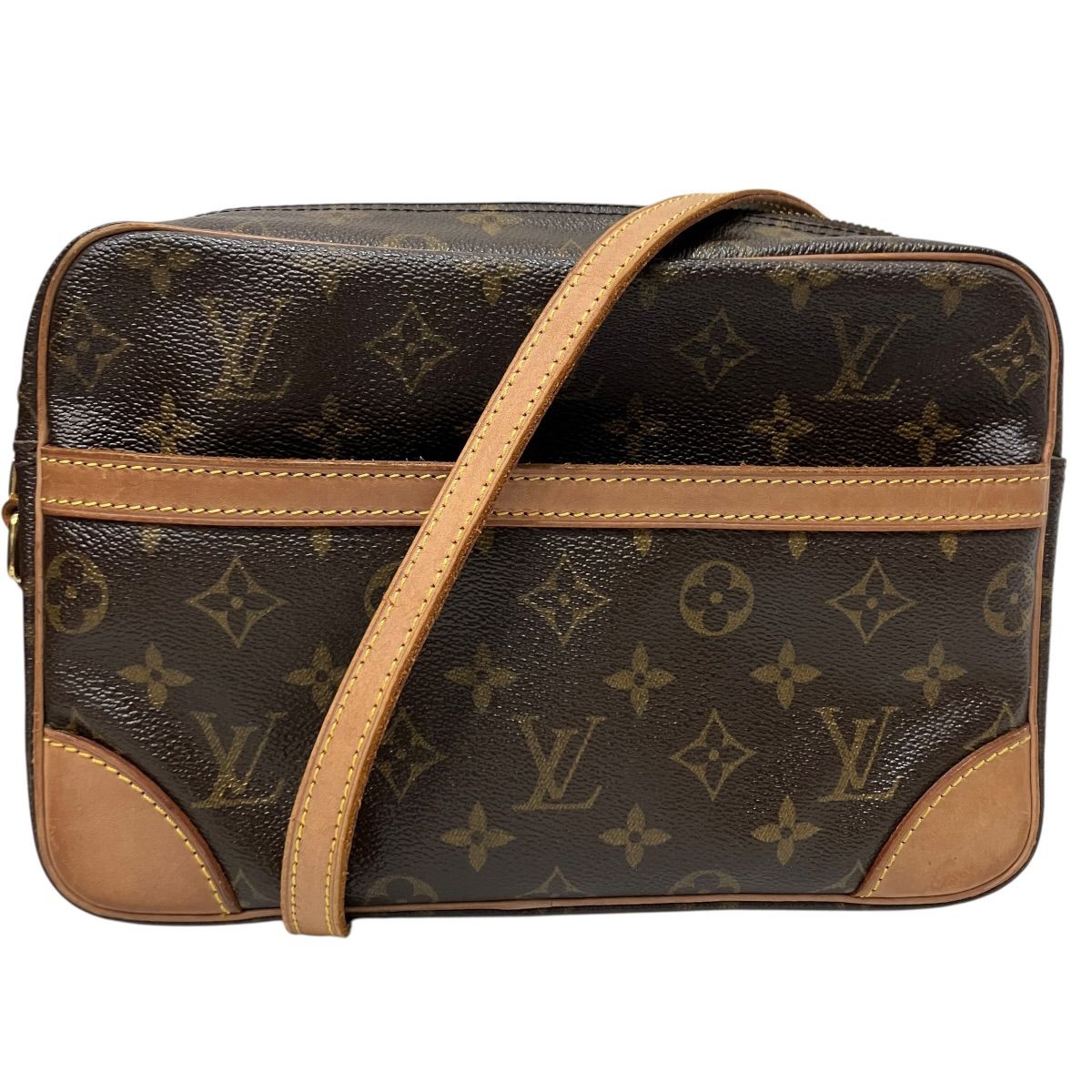 Louis Vuitton Trocadero 27 Monogram Shoulder Bag Canvas