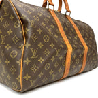 Louis Vuitton Keepall 45 Monogram Boston Bag Canvas — view 8