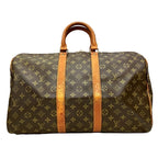 Louis Vuitton Keepall 45 Monogram Boston Bag Canvas
