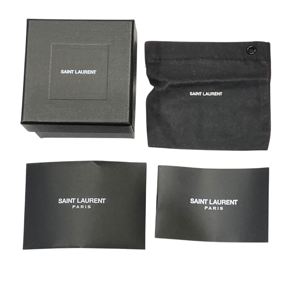 Saint Laurent Cassandra Single Earrings Glass — view 6