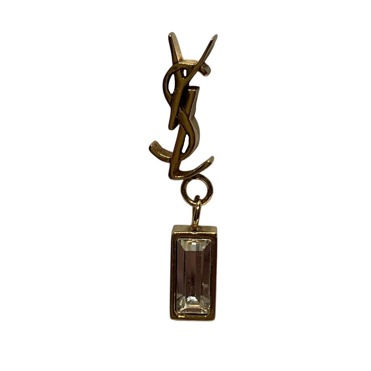 Saint Laurent Cassandra Single Earrings Glass