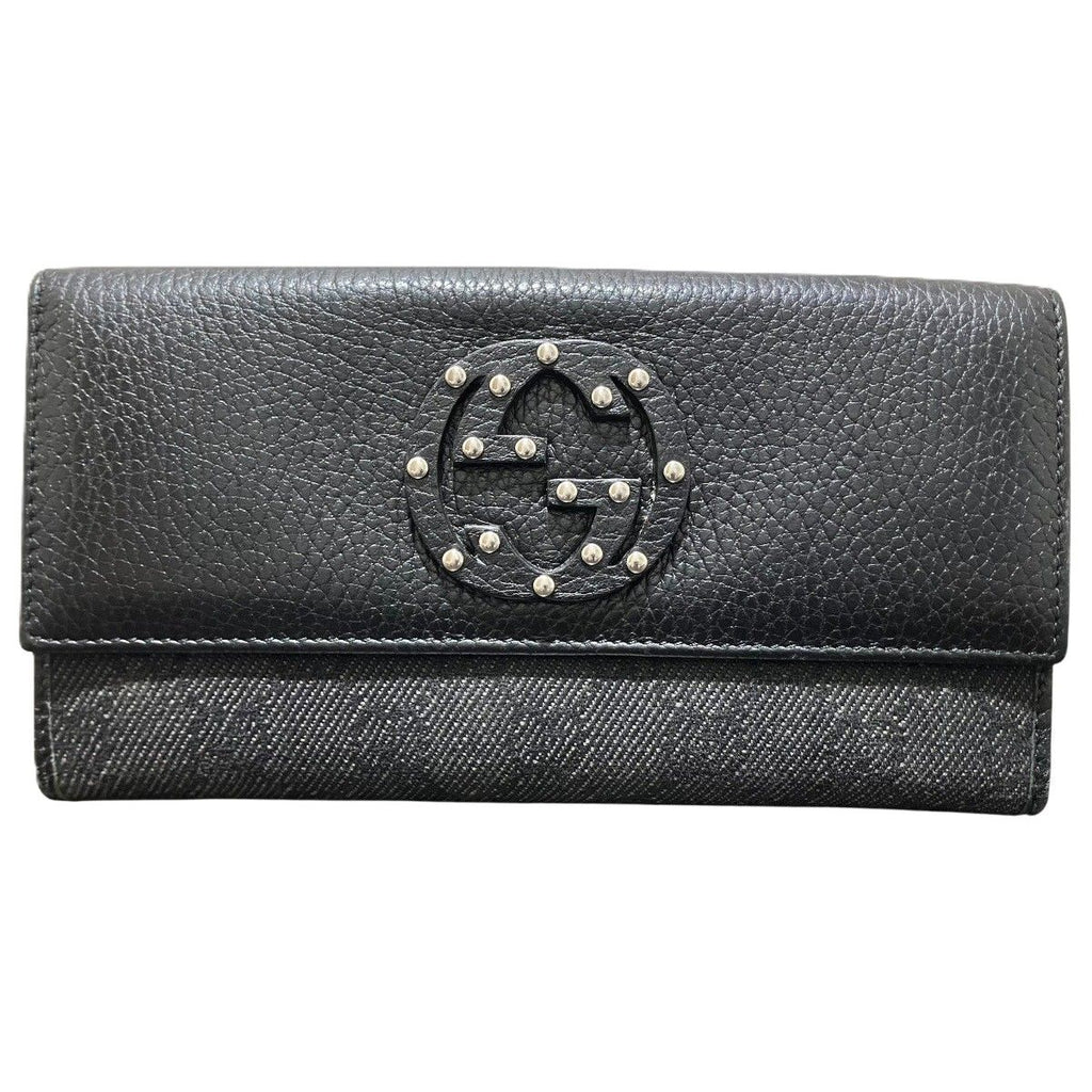 Gucci Interlocking Wallet Leather