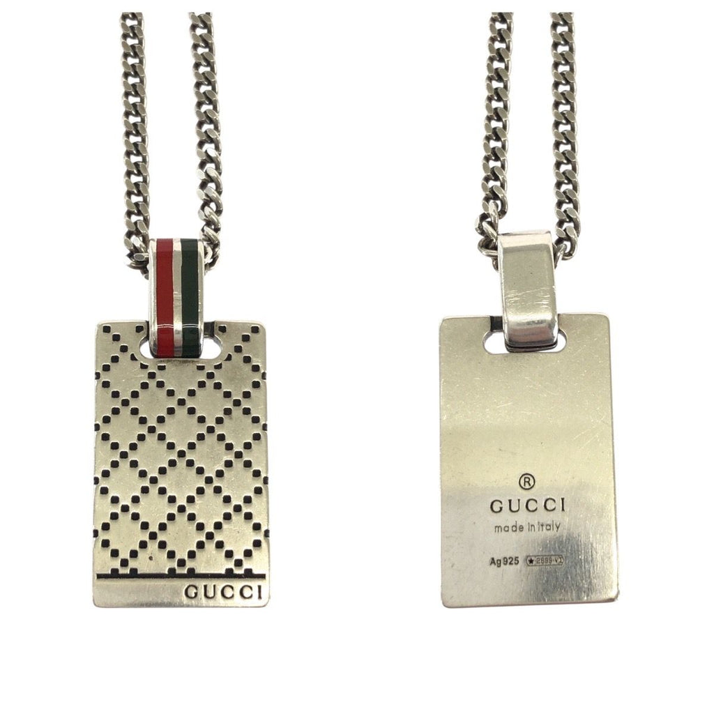 Gucci Sherry Line Diamante 925 Sterling Silver Necklace — view 2