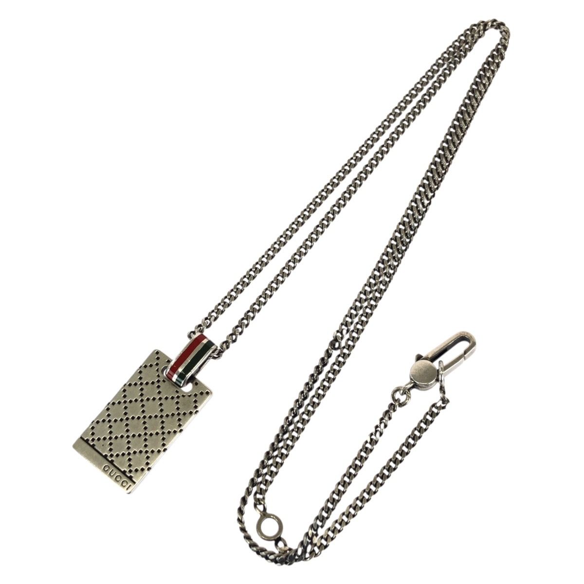 Gucci Sherry Line Diamante 925 Sterling Silver Necklace