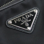 Prada Tessuto Shoulder Bag Black — view 5