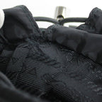 Prada Tessuto Shoulder Bag Black — view 8