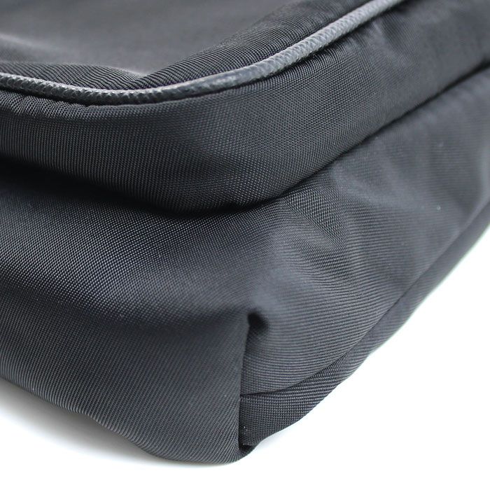 Prada Tessuto Shoulder Bag Black — view 7