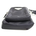 Prada Tessuto Shoulder Bag Black — view 3