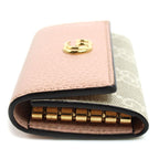 Gucci Double Bicolor Key Case Dusty Pink Key Holder — view 3