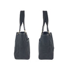 Gucci Horsebit Black Gold GG Canvas Leather Tote — view 8