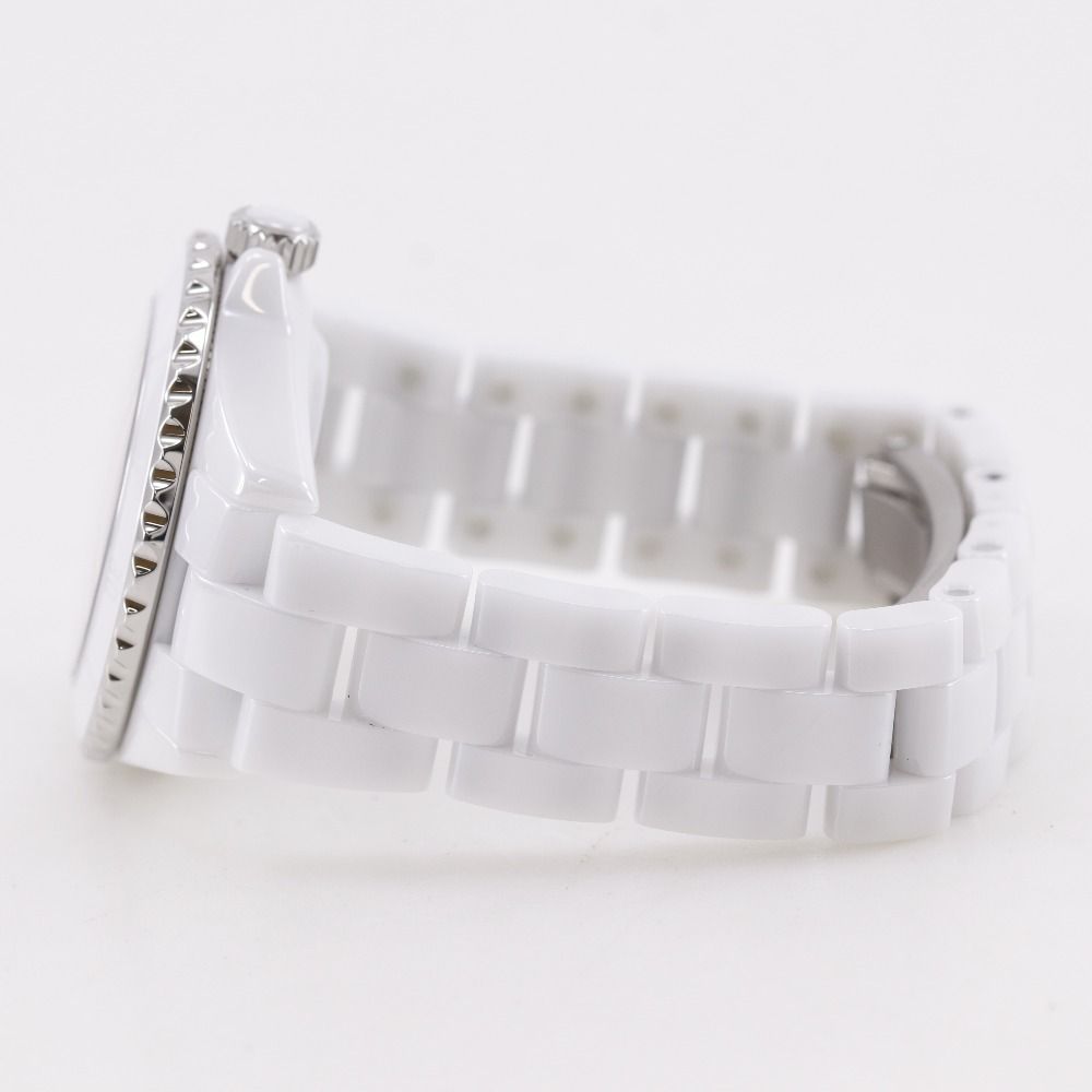 Chanel Phantom Ceramic Quartz Analog Display White Dial Watch — view 4