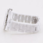 Chanel Phantom Ceramic Quartz Analog Display White Dial Watch — view 4