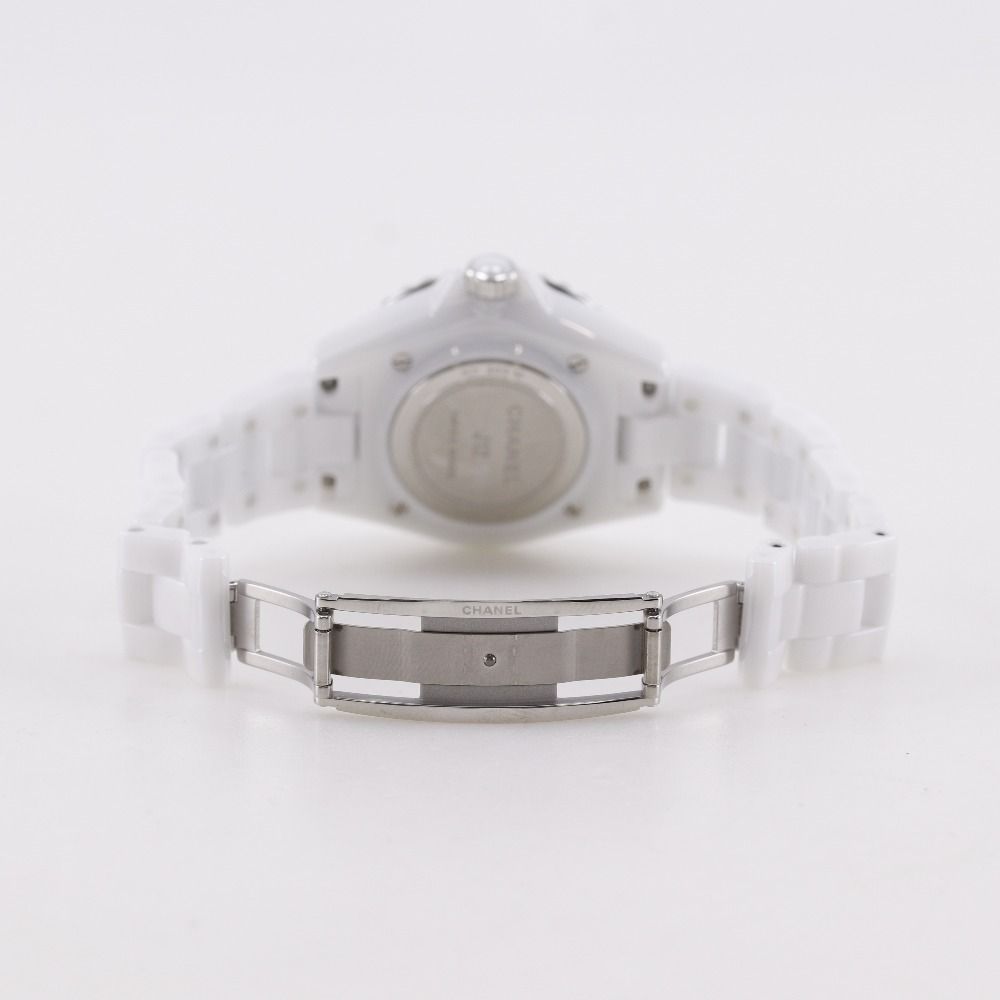 Chanel Phantom Ceramic Quartz Analog Display White Dial Watch — view 6