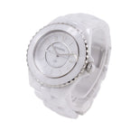 Chanel Phantom Ceramic Quartz Analog Display White Dial Watch — view 2