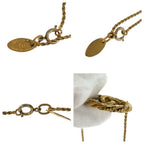 Chanel Vintage CC Logo Gold Metal Pendant — view 6