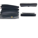 Gucci Black Gold Leather 004 106 Shoulder Bag Clutch — view 9