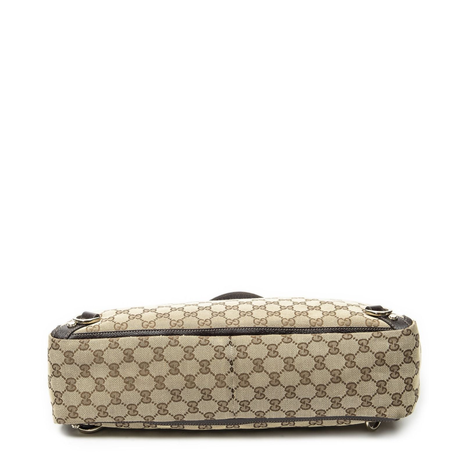 Gucci Large Abbey D Ring Tote Beige GG Canvas — view 6
