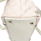 Gucci Abbey Zip Tote Pink GG Canvas — view 8