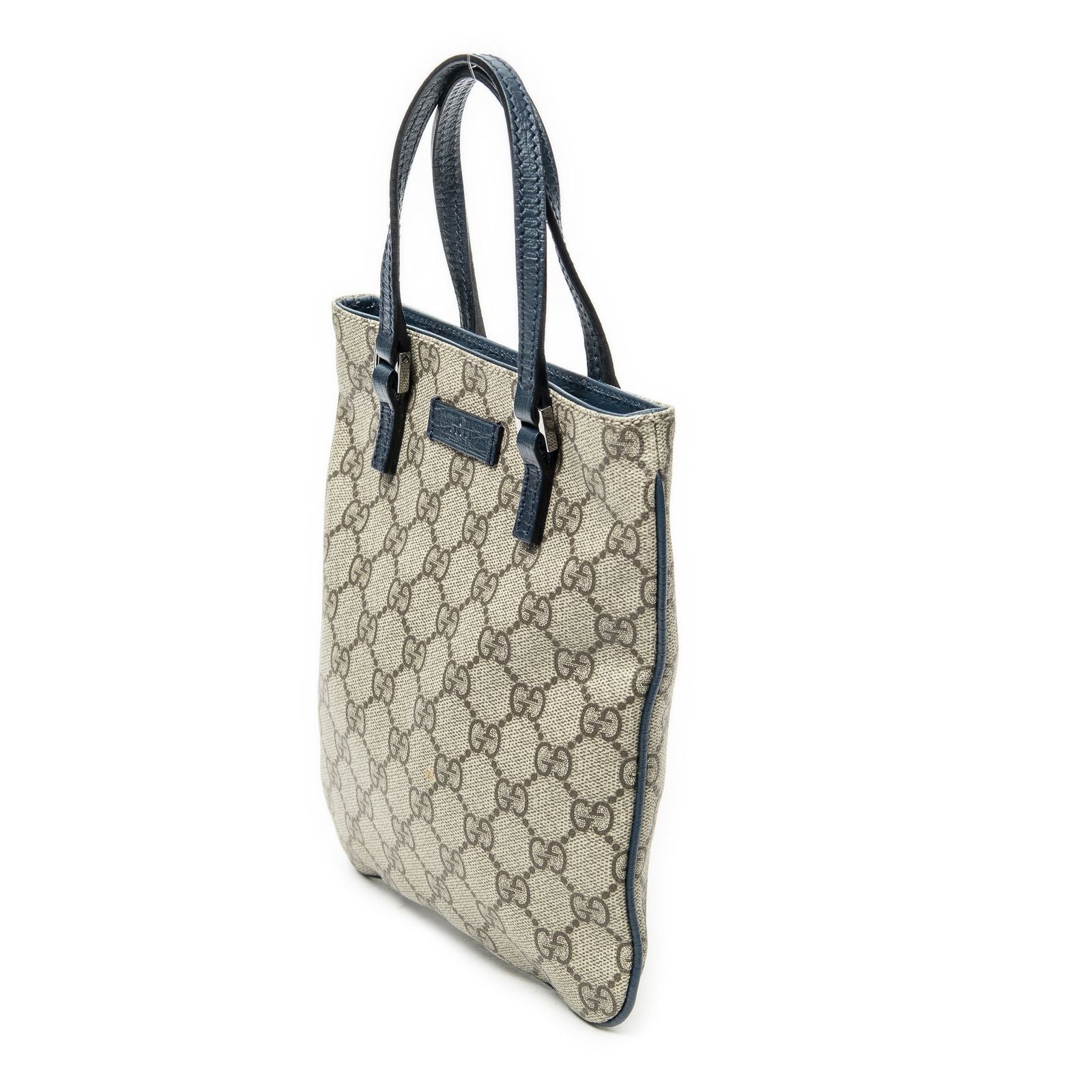 Gucci Mini Flat Tote Beige Supreme Canvas — view 2