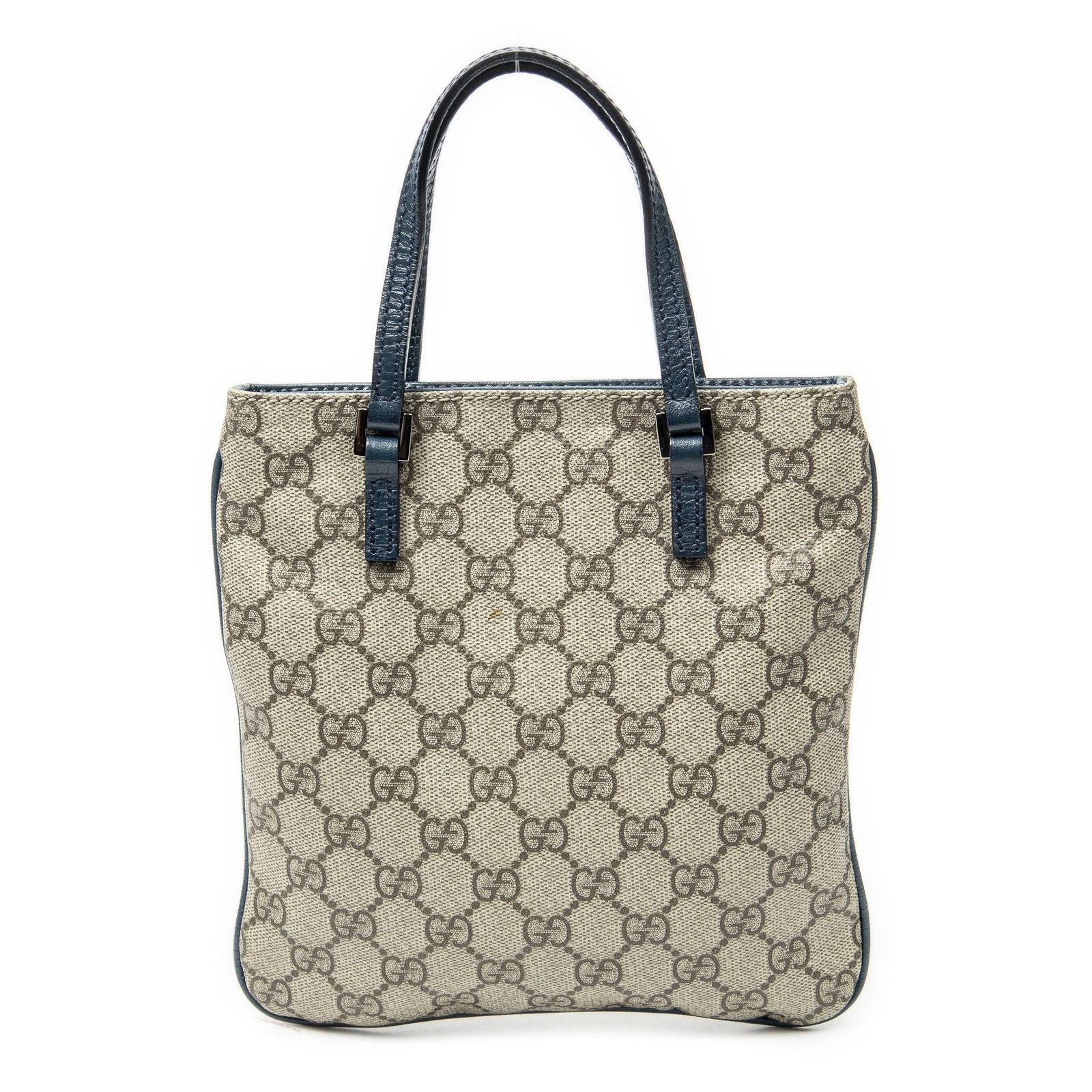 Gucci Mini Flat Tote Beige Supreme Canvas — view 5