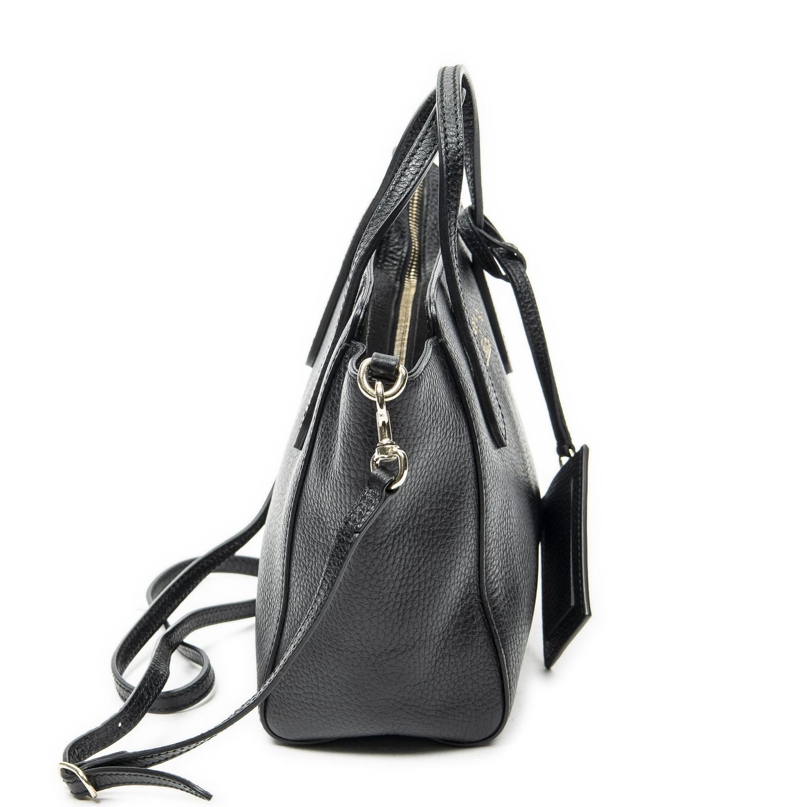 Gucci Mini Swing Tote Black Calfskin Leather — view 4