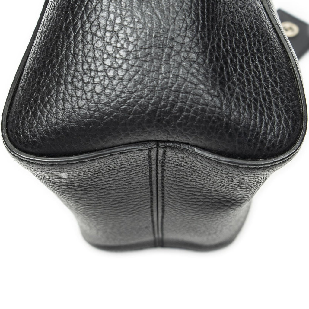 Gucci Mini Swing Tote Black Calfskin Leather — view 8