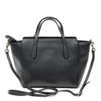 Gucci Mini Swing Tote Black Calfskin Leather — view 5