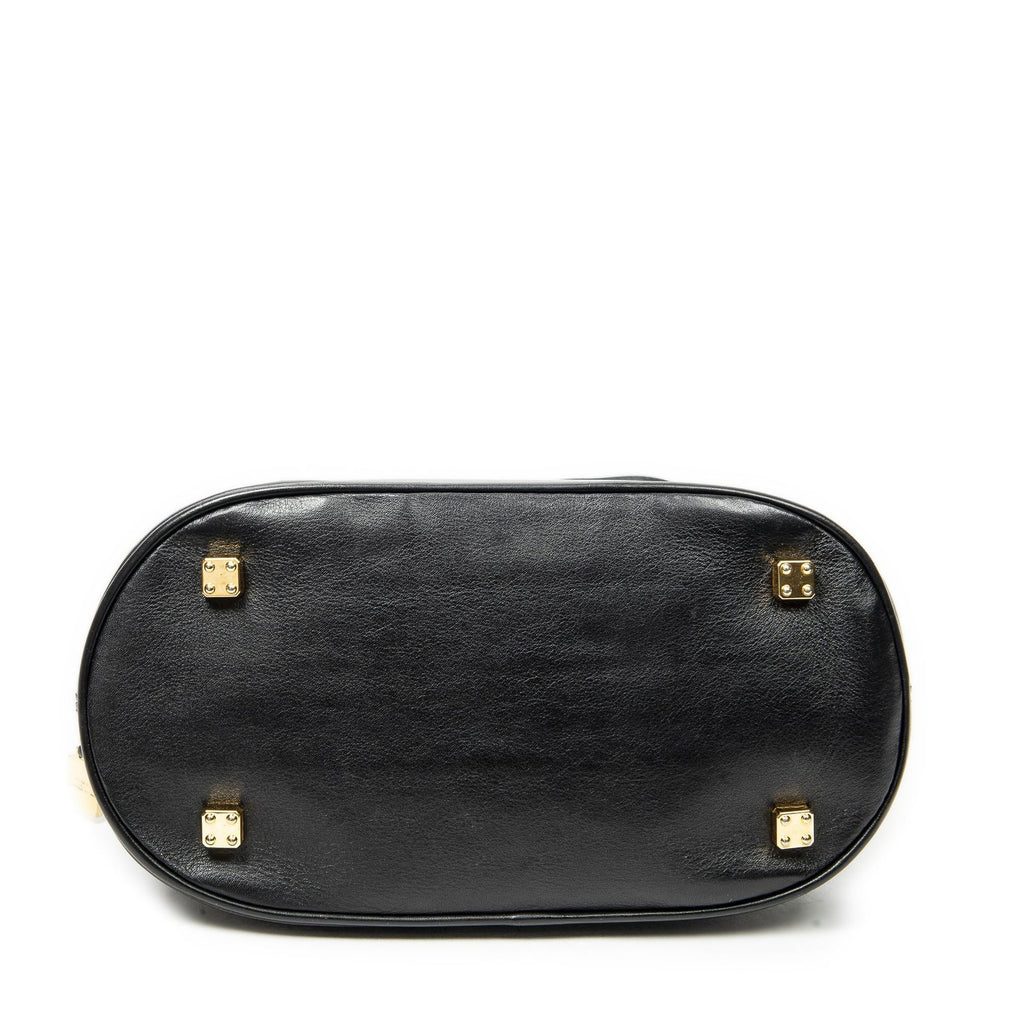 Loewe Vintage Dome Tote Black Calfskin Leather — view 6