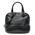 Loewe Vintage Dome Tote Black Calfskin Leather