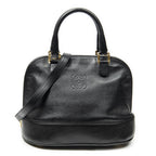 Loewe Vintage Dome Tote Black Calfskin Leather