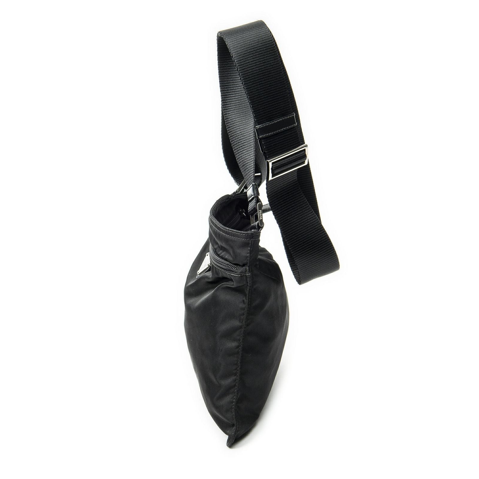 Prada Sam Crossbody Black Nylon Canvas — view 3