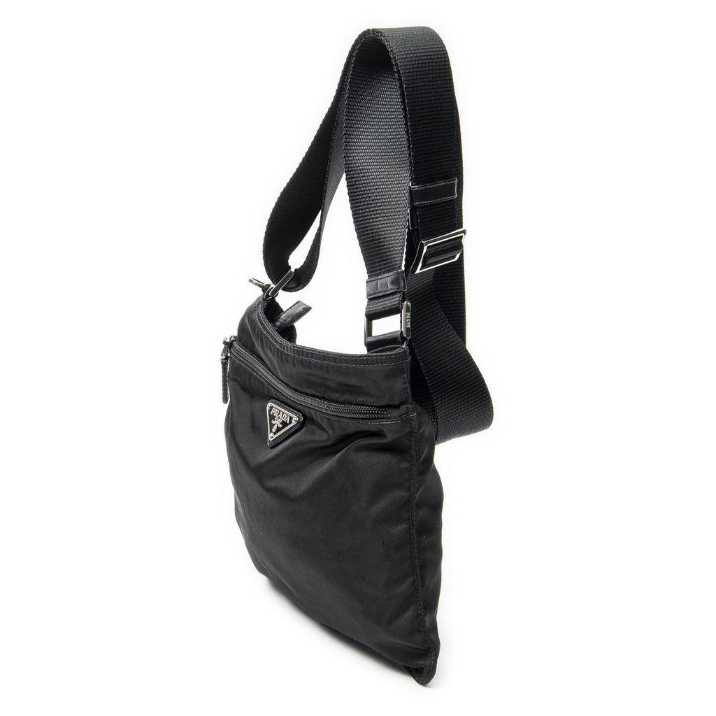 Prada Sam Crossbody Black Nylon Canvas — view 2