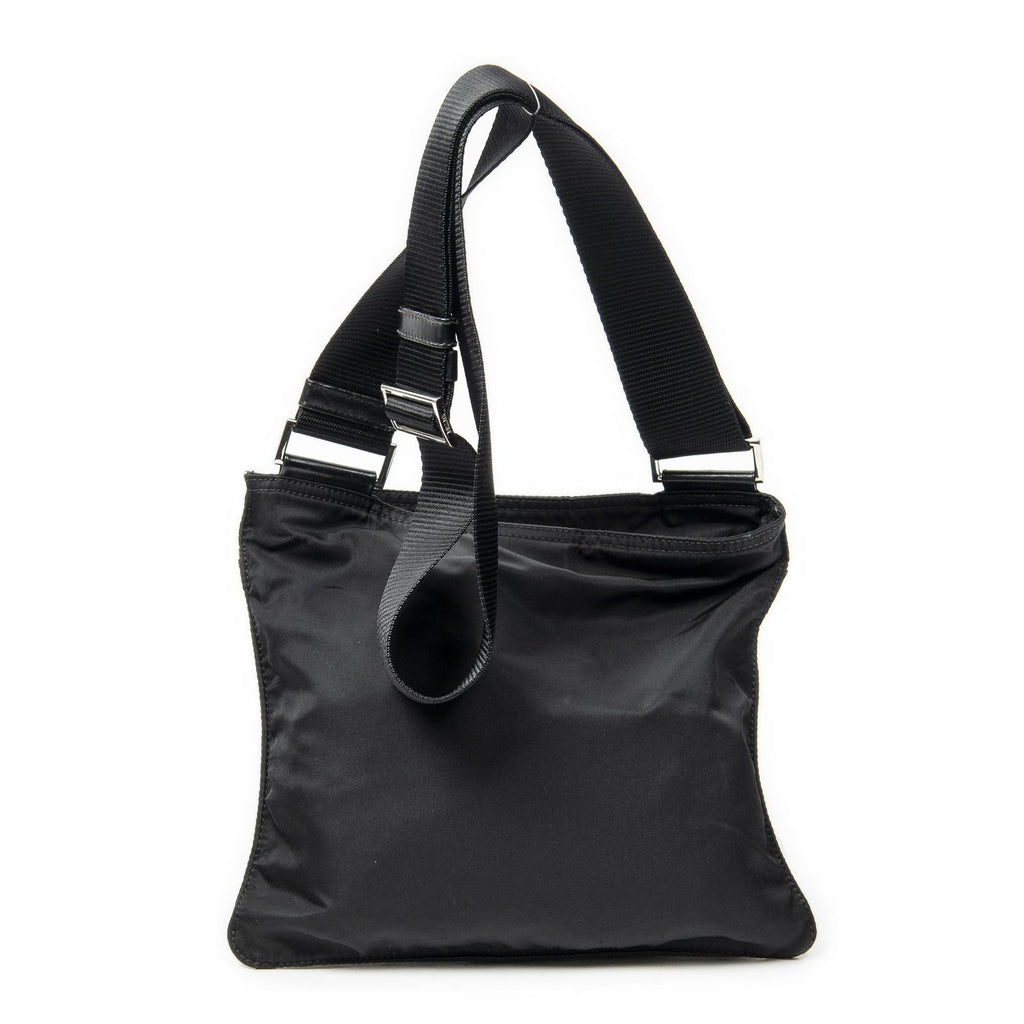 Prada Sam Crossbody Black Nylon Canvas — view 5
