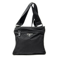 Prada Sam Crossbody Black Nylon Canvas