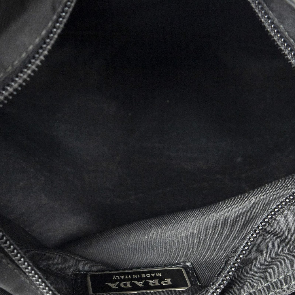 Prada Sam Crossbody Black Nylon Canvas — view 9