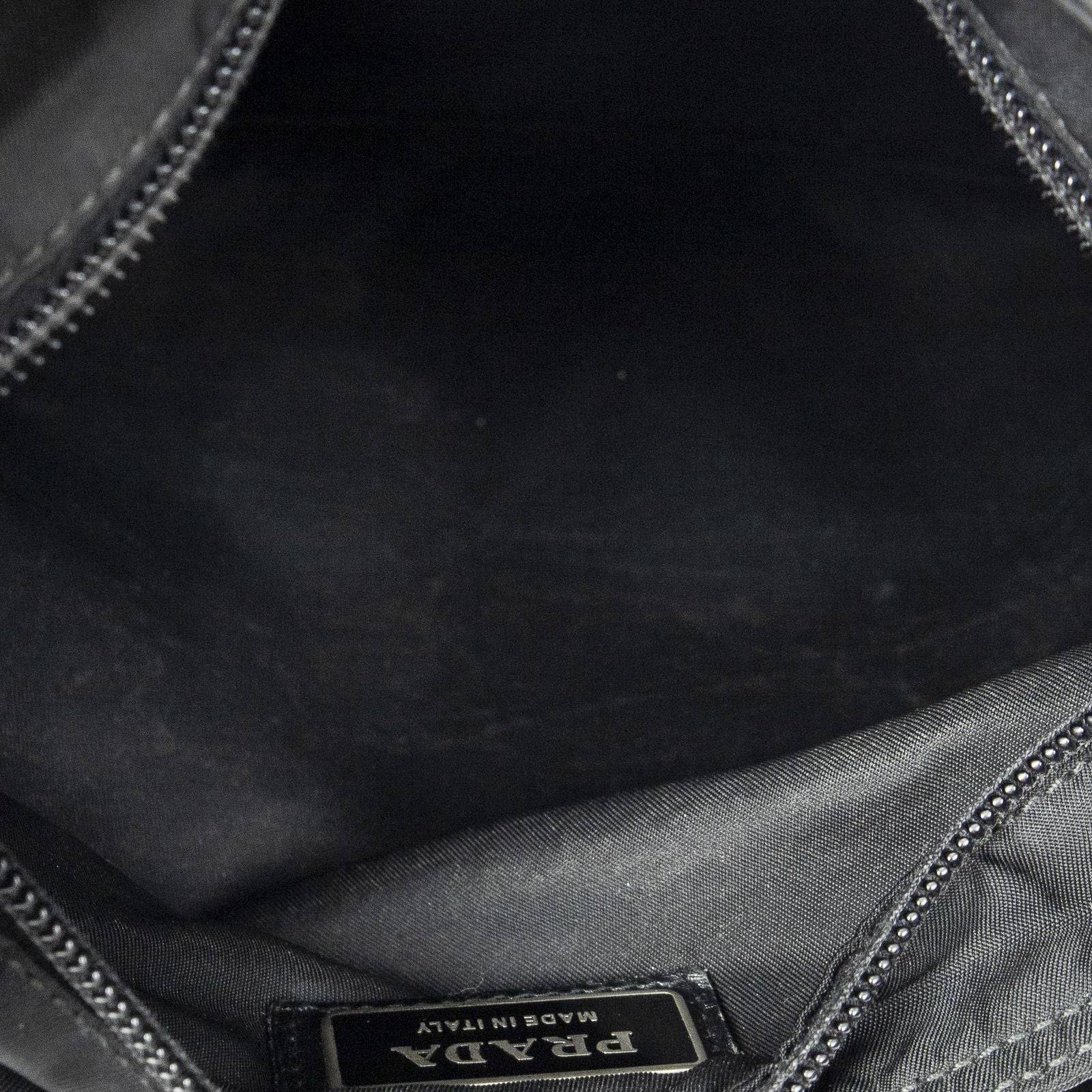 Prada Sam Crossbody Black Nylon Canvas — view 9
