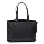 Prada Small Joy Tote Black Nylon Canvas — view 5