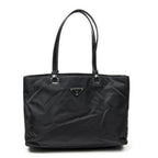 Prada Small Joy Tote Black Nylon Canvas