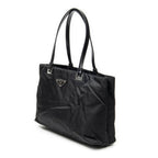 Prada Small Joy Tote Black Nylon Canvas — view 2