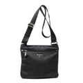 Prada Web Media Messenger Black Nylon Canvas