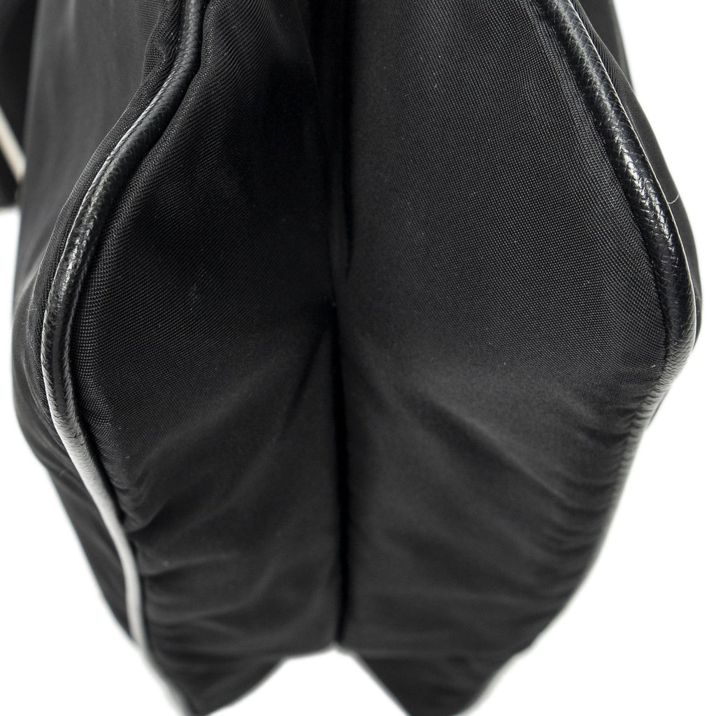 Prada Web Media Messenger Black Nylon Canvas — view 8