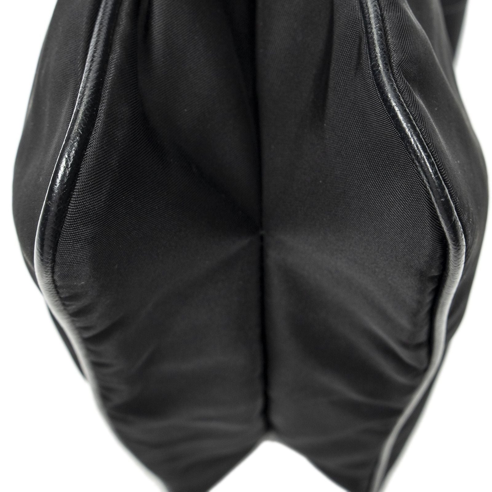 Prada Web Media Messenger Black Nylon Canvas — view 7