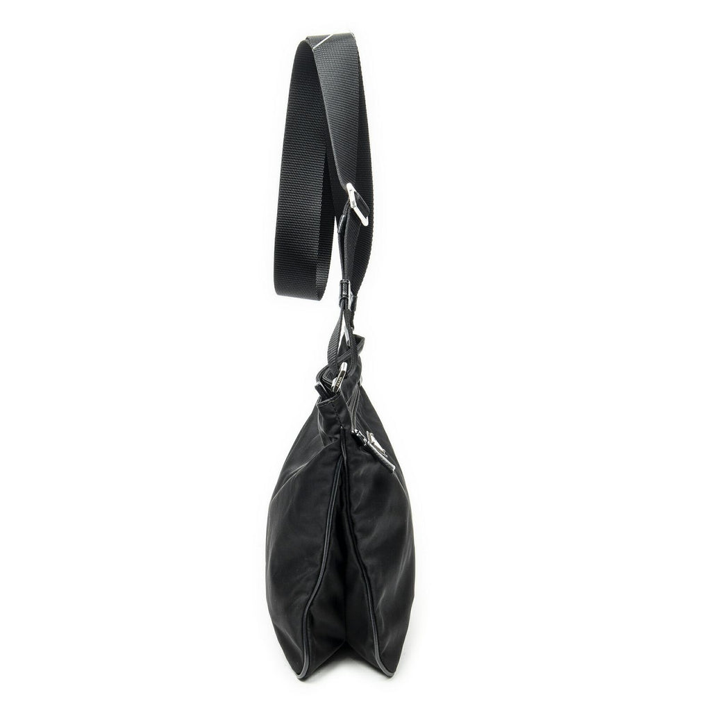 Prada Web Media Messenger Black Nylon Canvas — view 4