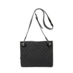 Gucci Eclipse Crossbody Shoulder Bag Black GG Canvas — view 5