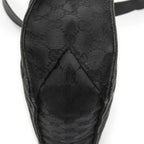 Gucci Eclipse Crossbody Shoulder Bag Black GG Canvas — view 8