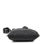 Prada Square Flat Crossbody Black Nylon Canvas — view 6