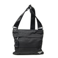 Prada Square Flat Crossbody Black Nylon Canvas