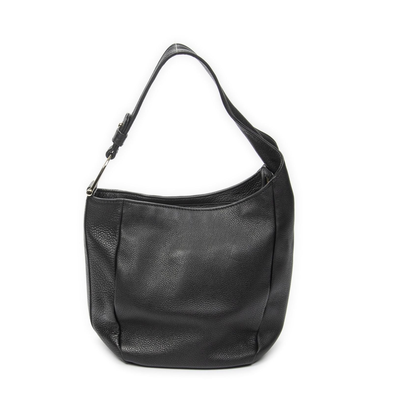 Gucci Small Greenwich Hobo Black Grain Calf Skin Leather